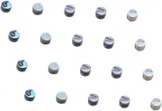 Parliky Guitar Repair Supplies 20 Pack Guitar Fretboard Dots Inlay Markers for Guitar Mandolin Ukulele Banjo Small and Compact Easy to Use