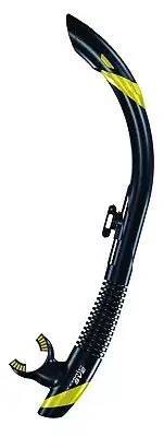 Atomic Scuba, Diving, Snorkeling SV2 Snorkel Black Yellow 06-0232-00