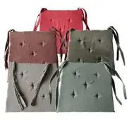 Suede Sponge Cushion Comfortable Chair Pad Many Colors 40x40cm