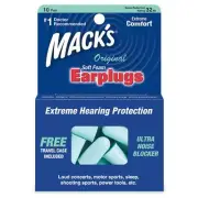 Soft Ear Plugs Earplugs Macks Foam Sleep Silicone Sleeping Noise Snoring Work