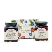 Stonewall Kitchen Classic Jam Collection Blueberry and Strawberry 2 Pack 12.5 oz