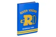 Riverdale River Vixens Crest Notebook (Blue/Yellow) (One Size)