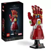 LEGO 76223 Marvel Nano Gauntlet, Iron Man Model With Infinity Stones, Avengers: