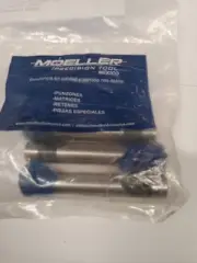 4 Pcs 1/16 MOELLER PRECISION TOOL B23278 -0002 MSO010-080 P-9.40 W-1.40 S.c2