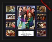 FRIENDS TV SITCOM LIMITED EDITION 100 ONLY CAST SIGNED & FRAMED MEMORABILIA