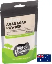 Honest to Goodness Agar Agar Powder Vegan Substitute for Gelatin