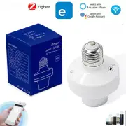 LOT ZigBee Wifi Smart Lamp Holder LED Light Bulbs Adapter Light Socket Via App