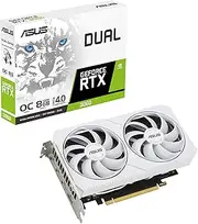 ASUS Dual NVIDIA GeForce RTX™ 3060 White OC Edition 8GB GDDR6 (PCIe 4.0, 8GB GDDR6, HDMI 2.1, DisplayPort 1.4a)
