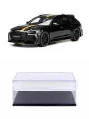 DIECAST CAR W/DISPLAY CASE 20 AUDI RS 6 C8 MANSORY TUNING GT326 1/18 RESIN CAR
