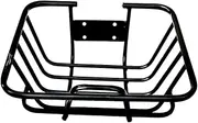 AmazingJul Front Basket for Bicycle Handlebar, Metal Storage Basket for Outdoor Use