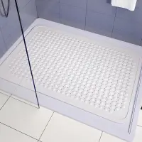 在飛比找松果購物優惠-浴室防滑墊 防水防滑 加厚 PVC 材質 浴室廁所地墊 (8
