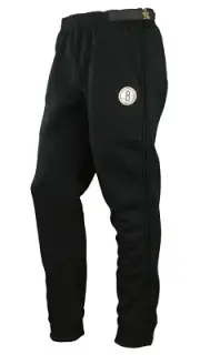 Zipway NBA Men's Brooklyn Nets Gold Accent Track Pants, Black