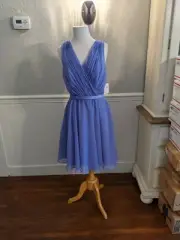 Davinci Iris ( Orchid) Chiffon Dress Sz 10 NWT Homecoming Bridal Formal