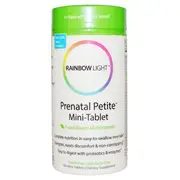 Rainbow Light, Prenatal Petite, Mini-Tablet, Foods Based Multivitamin, 180 Tablets