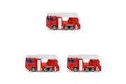 3x Siku Mercedes Benz Fire Engine Truck Miniature Diecast Vehicle Kids Toy 3y+