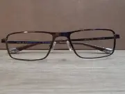 Nike Flexon 4178 200 Walnut, Rectangle, Frames only, Shiny Gunmetal 53-18 140
