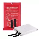 Fire Blanket High Heat Resistant Fire Safety Blanket 1x1m Fire Retardant Blanket