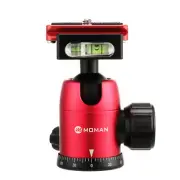 Camera Tripod Head Universal Ball Head with Quick Release Plate 360° Panning