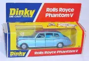 Dinky Toys Meccano 1:43 ROLLS ROYCE PHANTOM V Limousine #124 MIB`76 VERY RARE!
