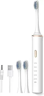 Sonic Electric Toothbrush/Electric toothbrushes, Sonic Toothbrush with 5 moUKs, 4 Hours of Charge Last 30 Days, 40,000 Brush Strokes/min 2 Heads Little Surprise