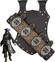 Leather Sheath Belt,Knight Holster PU Leather Medieval Frog Case | Costume Accessories Retro Renaissance Belt Sheath for Role-Playing