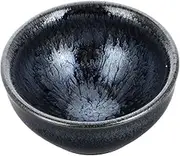 CONGARTENO Ceramic Tea Cup Chinese Style Teaware Set Retro Design Large Capacity for Daily Tea Enjoyment