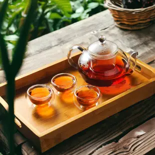 【陶說】耐熱雙層玻璃茶杯45ml 品茗杯 茶杯 水杯 茶具 玻璃杯 咖啡 茶葉 果汁 冰沙