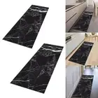 Marble Area Rugs Decorative Area Carpet Door Mat for Indoor Corridor Kitchen
