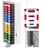 PowerGistics 1C160USB Wall Mount USB Charging Tower