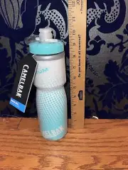Camelbak Podium Chill Insulated Bicycle Water Bottle 24oz Teal Dot (M)