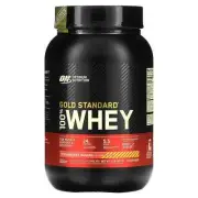 2 X Optimum Nutrition, Gold Standard, 100% Whey, Strawberry Banana, 2 lbs (907 g