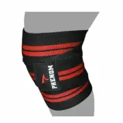 Phenom Heavy Duty Knee Wraps Weight Lifting Powerlifting Body building Support