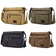 Men Crossbody Shoulder Messenger Bag Canvas Retro Man Bags Satchel Travel