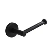 AQUAPERLA LUCID PIN Wall Mounted Toilet Paper Roll Holder - Matte Black