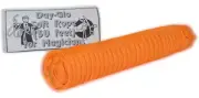 DAY GLOW FLORESCENT ORANGE ROPE 50’ Feet Hank Magician Soft Magic Tricks Bright