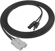 AU 1/5/10/20M Double Core Solar Extension Cable Wire,PV Adaptor Wire with Anderson Connector (3.0m)