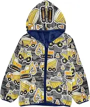 [Caihoyu] Girls Sherpa Lined Fall Baby Boy Clothes Children Coats For Toddler Girls