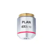 AmScope PA4X-INF 4X Infinity Plan Achromatic Microscope Objective