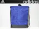 (高手體育)adidas 愛迪達 運動健身束口袋 (藍色)束口包,束口袋,運動包 後背包 另賣 斯伯丁 molten