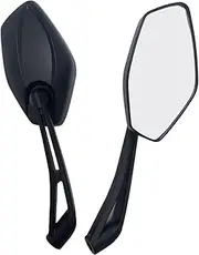 Motorbike Mirrors For Ducati For Monster 696 797 821 For Hypermotard 950 For Scramble Motorcycle Rear Mirror 8/10MM Universal Mirror Motorcycle Bar End Mirrors