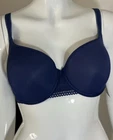 New Passionata by Chantelle Marta Plunge T-Shirt Bra, NWT 32C color Navy