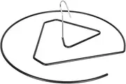 MOLUCKFU Versatile Laundry Drying Rack Spiral Quilt Storage Hanger for Sheets Towels Blankets
