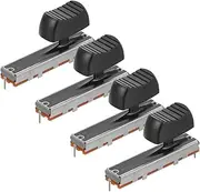 JOINPAYA Precision Electronic Potentiometer Set of 4 Slide Potentiometers for Stereo Audio and Music Equipment