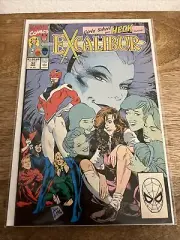 Girls School From He’ll Part 1of 3 Excalibur Marvel Comics Issue# 32 Comic Book
