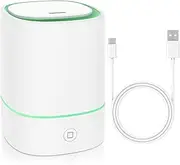 Essential Oil Diffusers for Home with USB Cord, 150ml Aroma Humidifier for Office, Water Shortage Protection, 7 Color LED Lights White Scent Mist Dorm Room Essentials Aromatherapy Ultrasonic