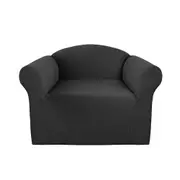Elan Cambridge Sofa Cover - Steel - 1 Seater