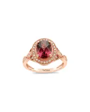 Le Vian 14K Strawberry Gold 2.28 ct. tw. Diamond & Rhodolite Ring