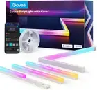 RGBIC LED Strip Lights 16.4Ft with Covers, Smart LED Lights for Bedroom Work wit