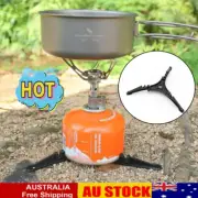 Camping Gas Canister Stand Can Tank Tripod Bottle Shelf Stove Base Holder VP