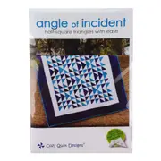 Angle Of Incident Quilt Pattern By Cozy Quilt Patterns Quilting Sewing DIY